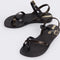 Ipanema Fashion Sandal - Sandalen Kids - Verstelbare bandjes - Zwart - Maat 32