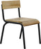 Kidsdepot Original Stoel Hout-Metal Zwart