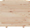 vidaXL - Plantenbak - 80x80x72 - cm - massief - grenenhout
