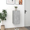 vidaXL - Schoenenkast - 32x35x70 - cm - bewerkt - hout - betongrijs