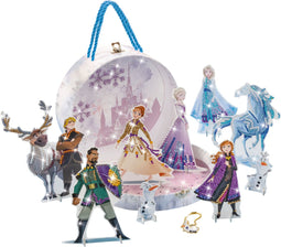 Disney Frozen Totum knutselkoffertje Frozen glitterfiguren maken met Anna en Elsa - diamond painting speelgoed meisjes cadeau tip