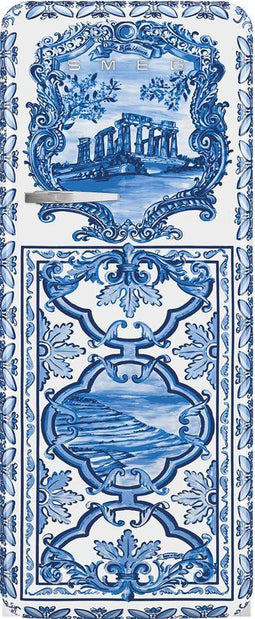Smeg FAB28RDGME5 retro koelkast Dolce & Gabbana