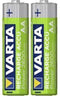 Varta 05716 - AA (HR6) Oplaadbare Batterijen - 2600 mAh - Groen (2 stuks)