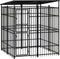 vidaXL - Hondenkennel - 5,53 - m² - staal