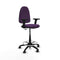 Piqueras y Crespo B2D01RP - Bureaustoel - Hoogteverstelbaar met armleuning - Paars