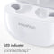imoshion Aura Draadloze In-Ear Oordopjes - Oortjes Draadloos - Wireless Bluetooth Earbuds - Wit