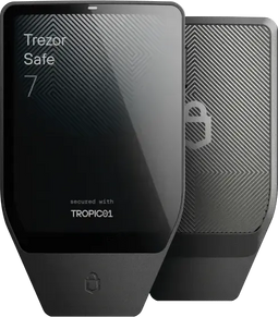 Trezor - Safe 7 - Crypto Wallet - Quantum-ready - Zwart