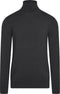 Cappuccino Italia Coltrui - Heren Sweater - Aangesloten Pasvorm - Antraciet Grijs - Maat L