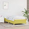 vidaXL - Bedframe - stof - groen - 90x190 - cm