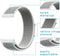 iMoshion Bandje Geschikt voor Samsung Gear S3 Frontier / Gear S3 Classic / Galaxy Watch (46mm) - iMoshion Nylon bandje - wit