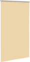 vidaXL - Rolgordijn - verduisterend - 125x210 - cm - stofbreedte - 121,6 - cm - beige