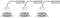 Paulmann Nova Plus - Inbouwspotset - 3x GU10 - Zigbee 3.0 - Multi-color (3 stuks)