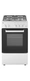 Etna FGV150WIT - Fornuis - 4 gas kookzones - 60 liter oven - Wit