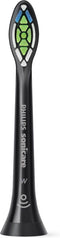 Philips Sonicare W2 Optimal White HX6068/13 - Opzetborstels - Verwijdert tot 7x meer tandplak - Zwart (8 stuks)