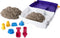 Kinetic Sand - Zandbakspeelset -met 454 g speelzand en accessories - Sensorisch speelgoed - kleuren kunnen verschillen