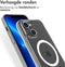 Accezz iPhone 13 - Clear Backcover Geschikt voor MagSafe - Schokbestendig - Transparant