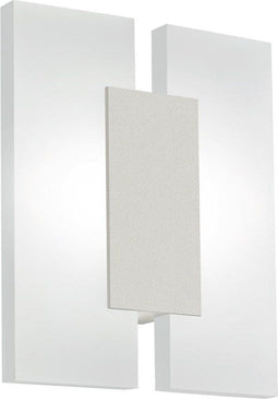 EGLO Metrass 2 - Wand/Plafondlamp - 2 Lichts - LED 5W - Nikkel-Mat (2 stuks)