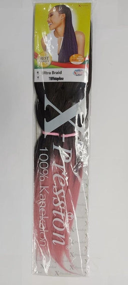 Hair extensions X-Pression T1B/Vintage Rose Nº T1B/Vintage Rose (T1B/Rosewood)