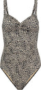 SHIWI Lisa - Badpak - Caché-cœur design met verstelbare bandjes - Beige (maat 44)