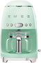 Smeg DCF02PGEU - Koffiezetapparaat - 1,4l waterreservoir 10 kopjes - Groen
