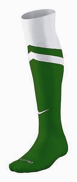 Nike Vapor II - Voetbalsokken - Dri-FIT - Groen (Maat L 42-46)