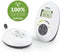 Alecto DBX-115 - DECT Babyfoon - Full Eco modus - Wit-Antraciet