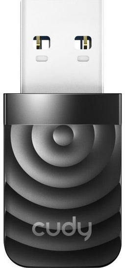 Cudy WU1300S - WiFi-adapter - 1300 MBit/s dual-band - USB 3.2 Gen 1