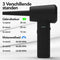 Brixy Air Duster - 4-in-1 - 53K RPM - Draadloos Oplaadbaar - Zwart