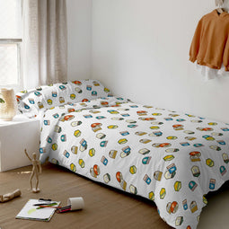 Happy Friday Duvet cover set 2 pieces Son avion 155x220 cm (Single) Multicolor