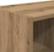 vidaXL - Schoenenrek - stapelbaar - 89,5x30x40 - cm - artisanaal - eikenkleurig
