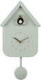 Karlsson Wandklok Solo Color Cuckoo - Wandklok Modern - Jade groen - 6x21,5x41cm