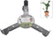 Oh My Home - Metalen Houder met Wieltjes - Max 50 kg - Grijs