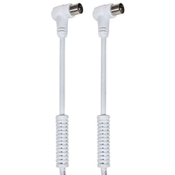 DCU 391100 - Antennekabel 1,5 m - 90º hoek - Wit
