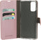 Mobiparts Galaxy S20 4G/5G - Wallet Case - Saffiano motief - Roze