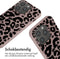 imoshion Hoesje Geschikt voor iPhone 15 Pro Hoesje Met Koord - imoshion Siliconen design hoesje met koord - Roze / Animal Pink