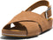 Timberland Malibu Waves Basic X Strap - Dames Sandalen - Verstelbare gespsluiting - Indian Tan Maat 36