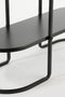 Mica Decorations Cordoba Plantentafel - L58 x B20 x H50 cm - Metaal - Zwart