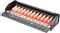 Digitus DN-91612SD-EA - Desktop Patch Box - 12 poorten CAT 6A - Zwart