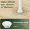 SoBuy FRG34-II-W - Telescoop Kledingrek - Verstelbaar B(147–195) x H(200–295) cm - Wit
