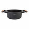 Kookpot met Deksel Oroley Nature Hout 26 cm Gegoten aluminium