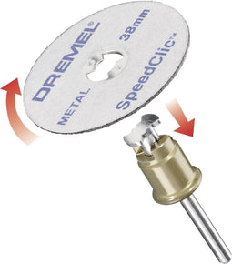 Dremel EZ SpeedClic - Starterset - Inclusief 2 snijschijven voor metaal (2 stuks)