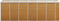 vidaXL - Tuinschuur - 191x555x198 - cm - gegalvaniseerd - staal - lichtbruin
