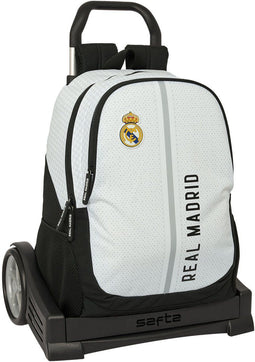 Schoolrugzak met Wielen Real Madrid C.F. 24/25 32 x 44 x 16 cm