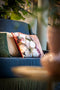 Dutch Decor BRIONY - Sierkussen 45x45 cm - met bloemenprint - Cork - multicolour - Inclusief binnenkussen