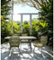 Davos tuintafel - Eettafel - Deens ovaal 200x100 cm - antraciet