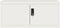 vidaXL Archiefkast - 90x40x40 cm - staal - wit - afsluitbaar