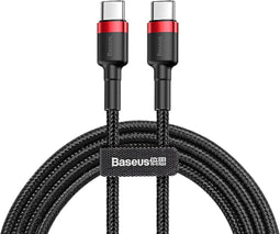 Baseus CATKLF-G91 - USB-C Kabel - 100cm PD Fast Charge 3A - Zwart