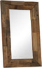vidaXL - Spiegel - 50x80 - cm - massief - gerecycled - hout