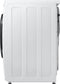 Samsung WD10T754DBH - Voorbelading - 6 kg droogcapaciteit - Wit