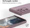 imoshion Hoesje - Geschikt voor Samsung Galaxy S22 Ultra - EasyGrip Backcover - Paars